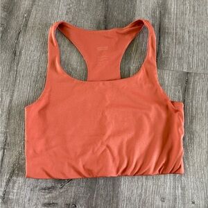 Girlfriend Collective Racerback Sports Bra - Orange
